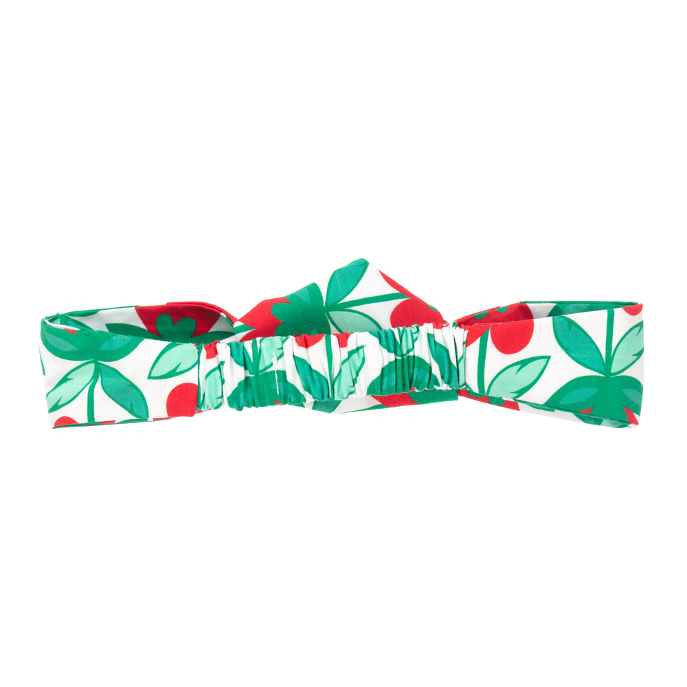 Agatha Ruiz de la Prada-Red Heart Cotton Headband | Childrensalon Outlet