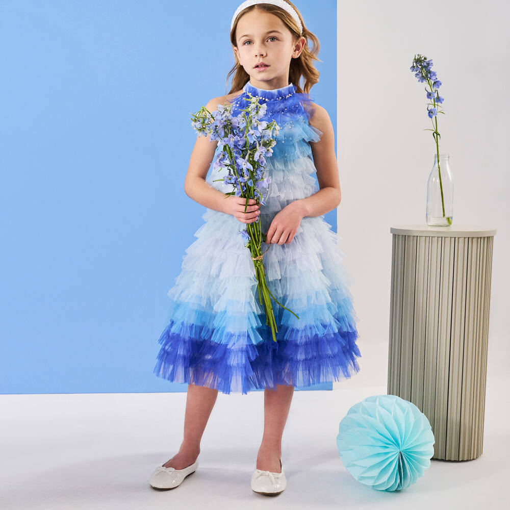 Age of Innocence-Girls Elegant White Sequin Flats | Childrensalon Outlet