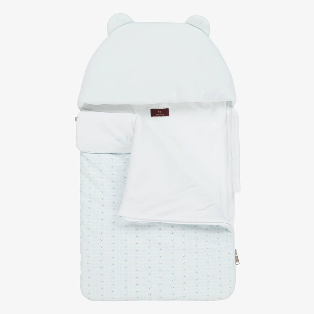 AIGNER-Baby Boy's Sky Cotton Cuddle Cocoon | Childrensalon Outlet