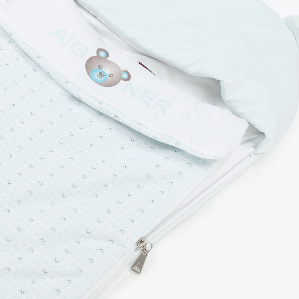 AIGNER-Baby Boy's Sky Cotton Cuddle Cocoon | Childrensalon Outlet