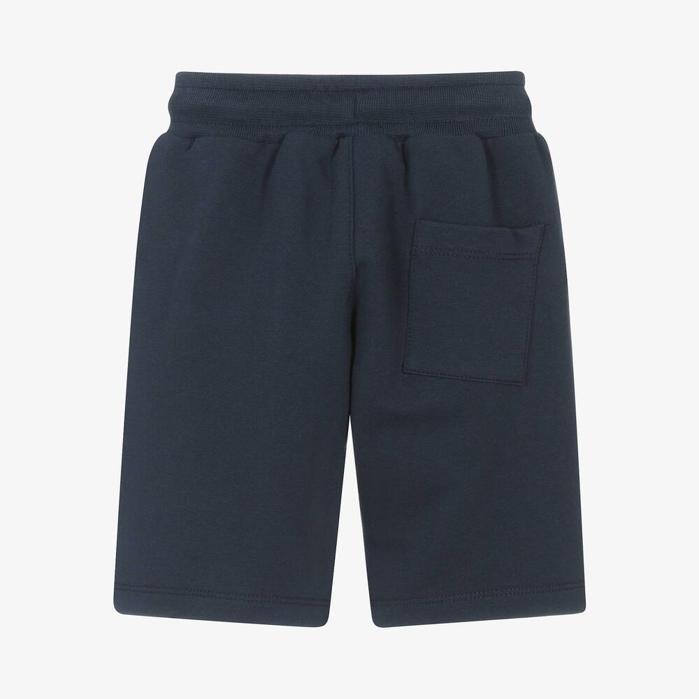 AIGNER-Синие шорты из хлопкового джерси для малышей | Childrensalon Outlet