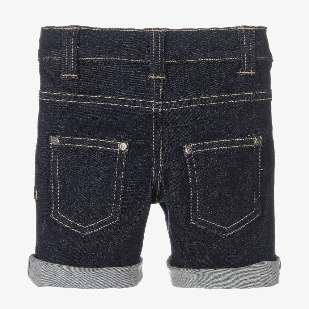 Baby boy best sale black denim shorts