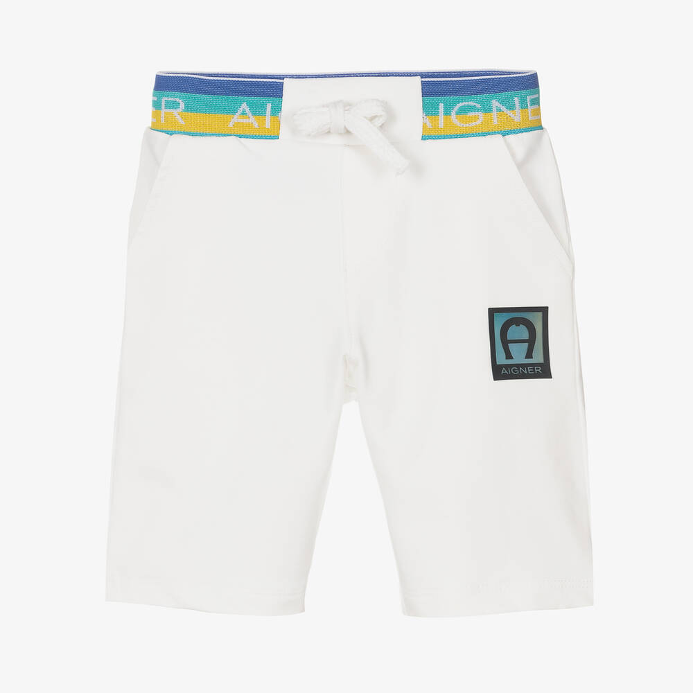 AIGNER - Weiße Shorts für Babys | Childrensalon