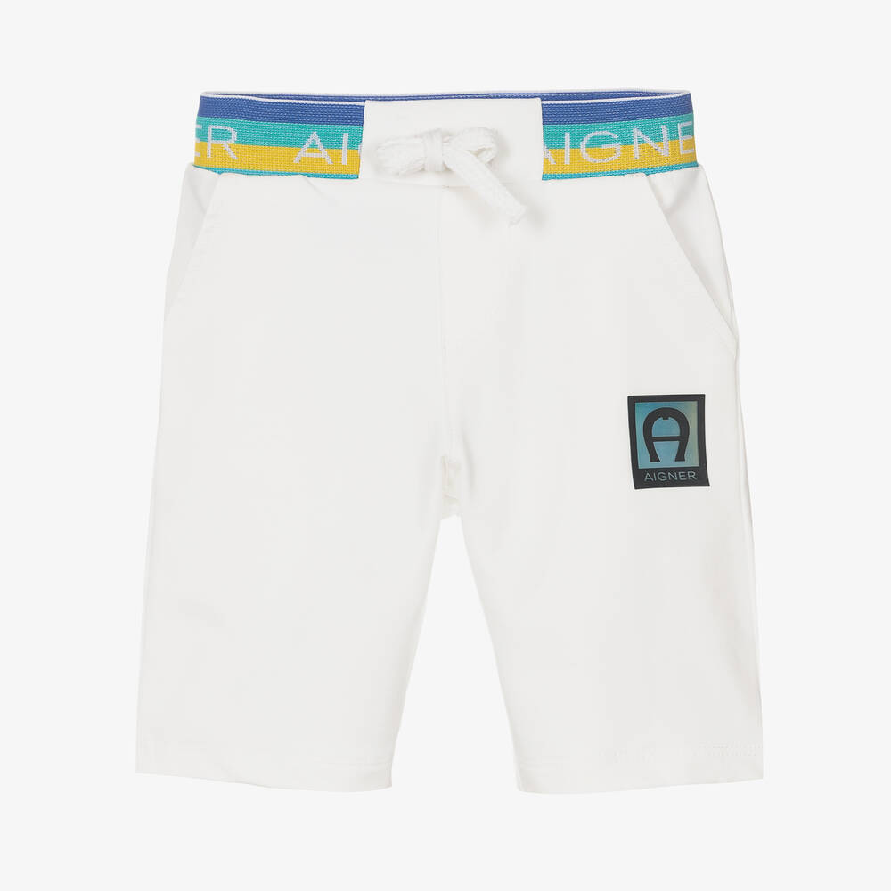 AIGNER - Short blanc bébé garçon | Childrensalon