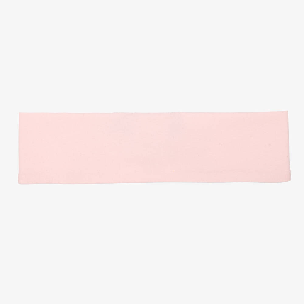 AIGNER-Baby Girls Pink Teddy Headband | Childrensalon Outlet
