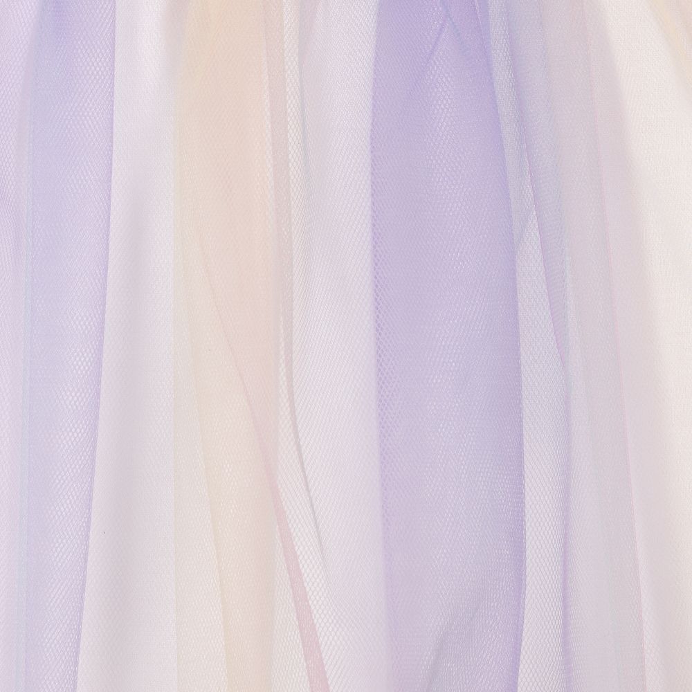 اقنر-تنورة تول بألوان قوس قزح | Childrensalon Outlet