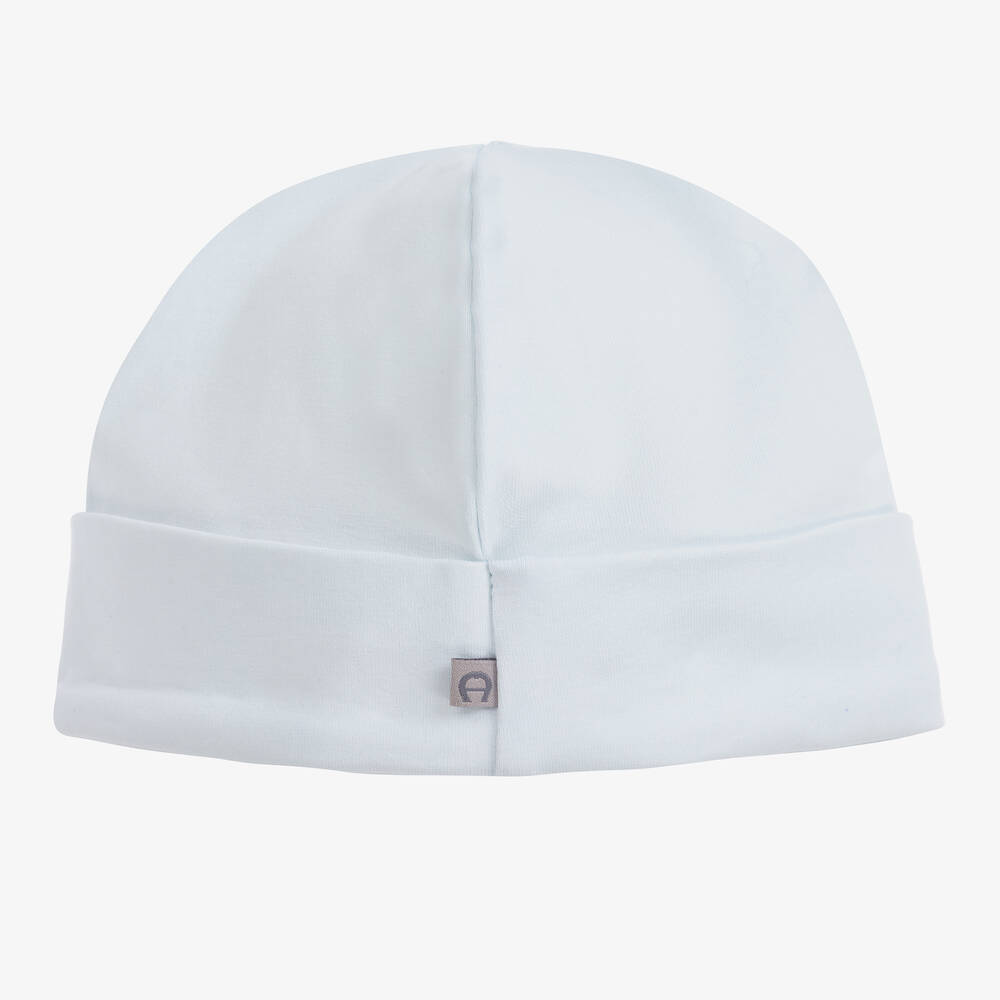 AIGNER-قبعة قطن بيما لون أزرق للأطفال | Childrensalon Outlet