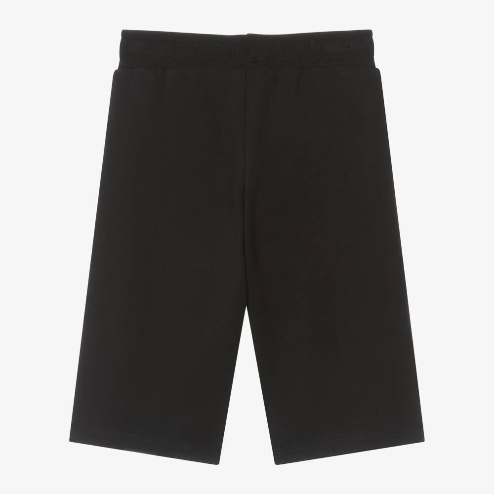 AIGNER-Boys Black Jersey Shorts | Childrensalon Outlet