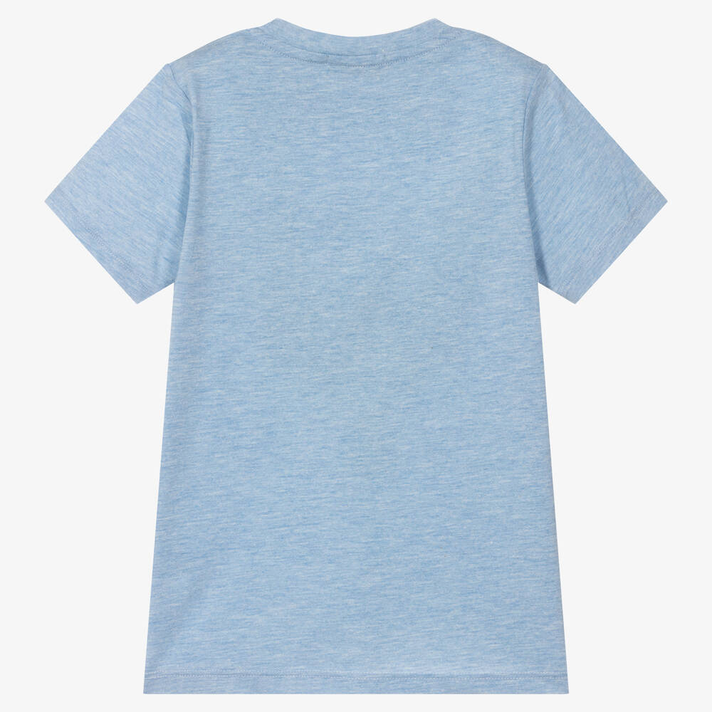 AIGNER-Голубая хлопковая футболка | Childrensalon Outlet