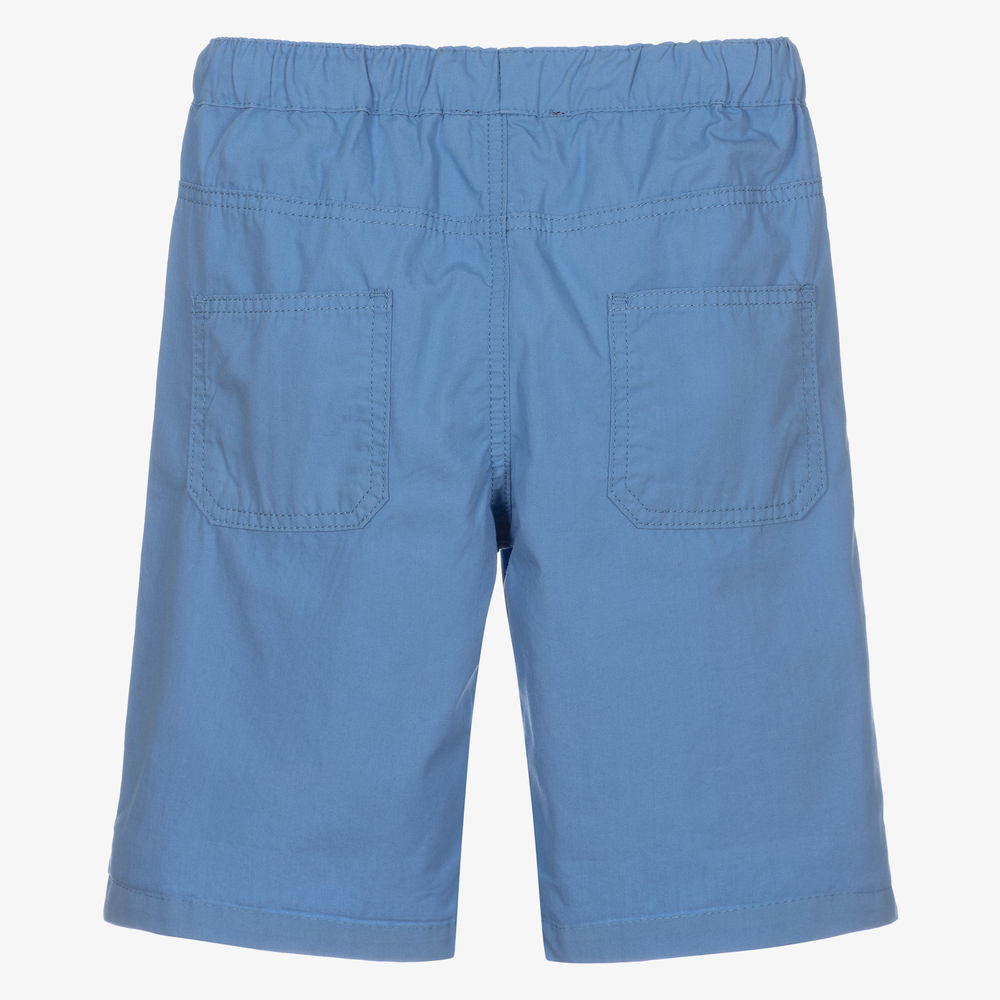 AIGNER-Голубые хлопковые шорты для мальчиков | Childrensalon Outlet