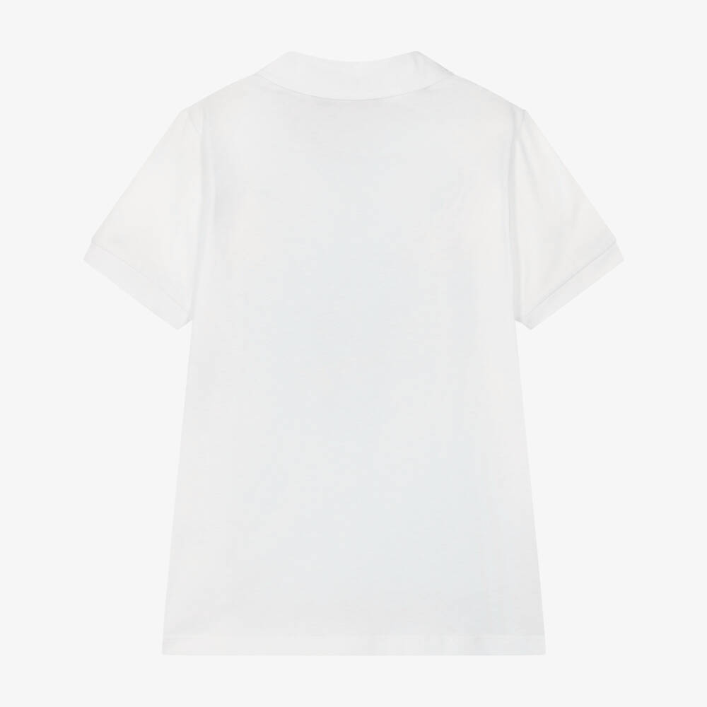 AIGNER-Boys Crisp Cotton Polo Tee | Childrensalon Outlet