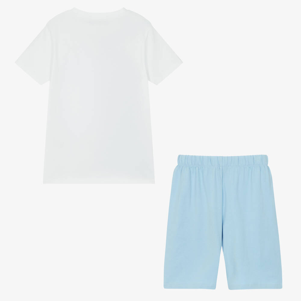 AIGNER-Мягкий голубой комплект для сна для мальчиков | Childrensalon Outlet