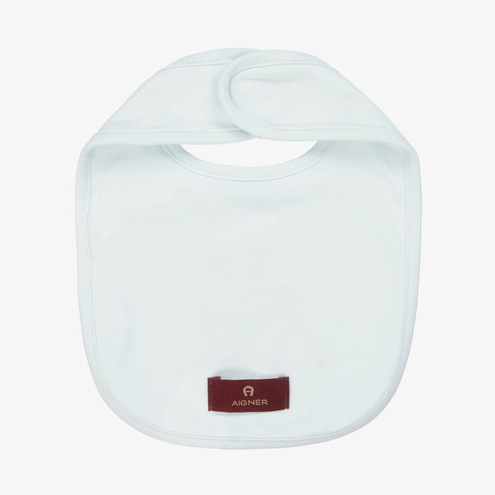 AIGNER-مريلة زرقاء ناعمة للأولاد بتصميم دمية دب | Childrensalon Outlet