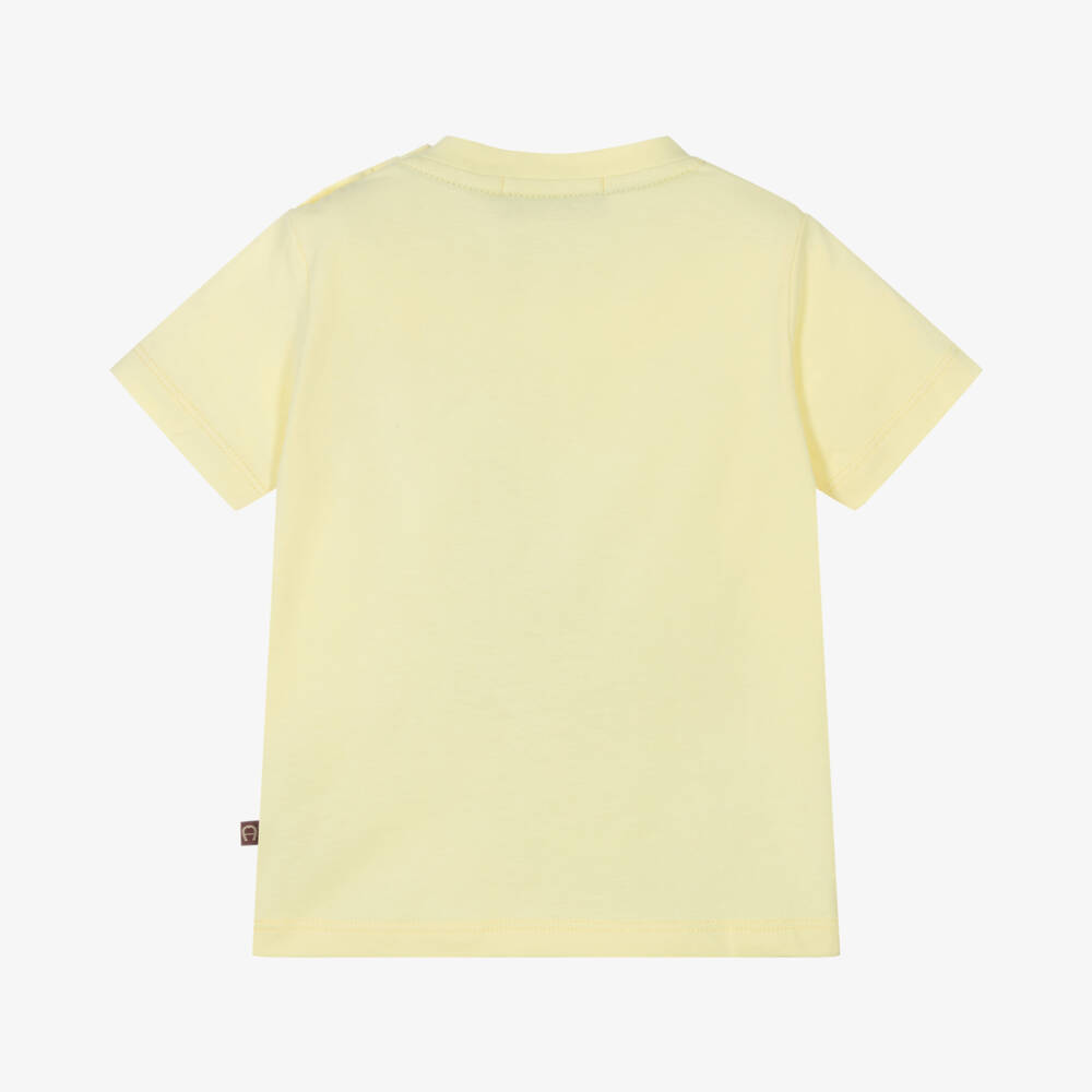 AIGNER-Boys Sunlit Logo Cotton Tee | Childrensalon Outlet