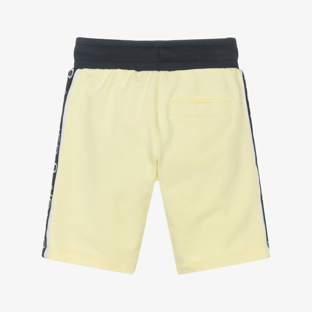 AIGNER-Boys Sunshine-Hued Cotton Shorts | Childrensalon Outlet