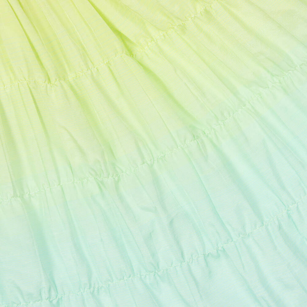 AIGNER-Girls Blue & Green Ombré Skirt  | Childrensalon Outlet