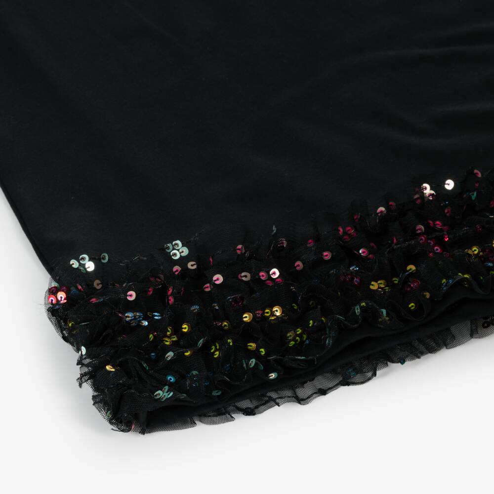 AIGNER-Girls Elegant Black Handbag Dress | Childrensalon Outlet