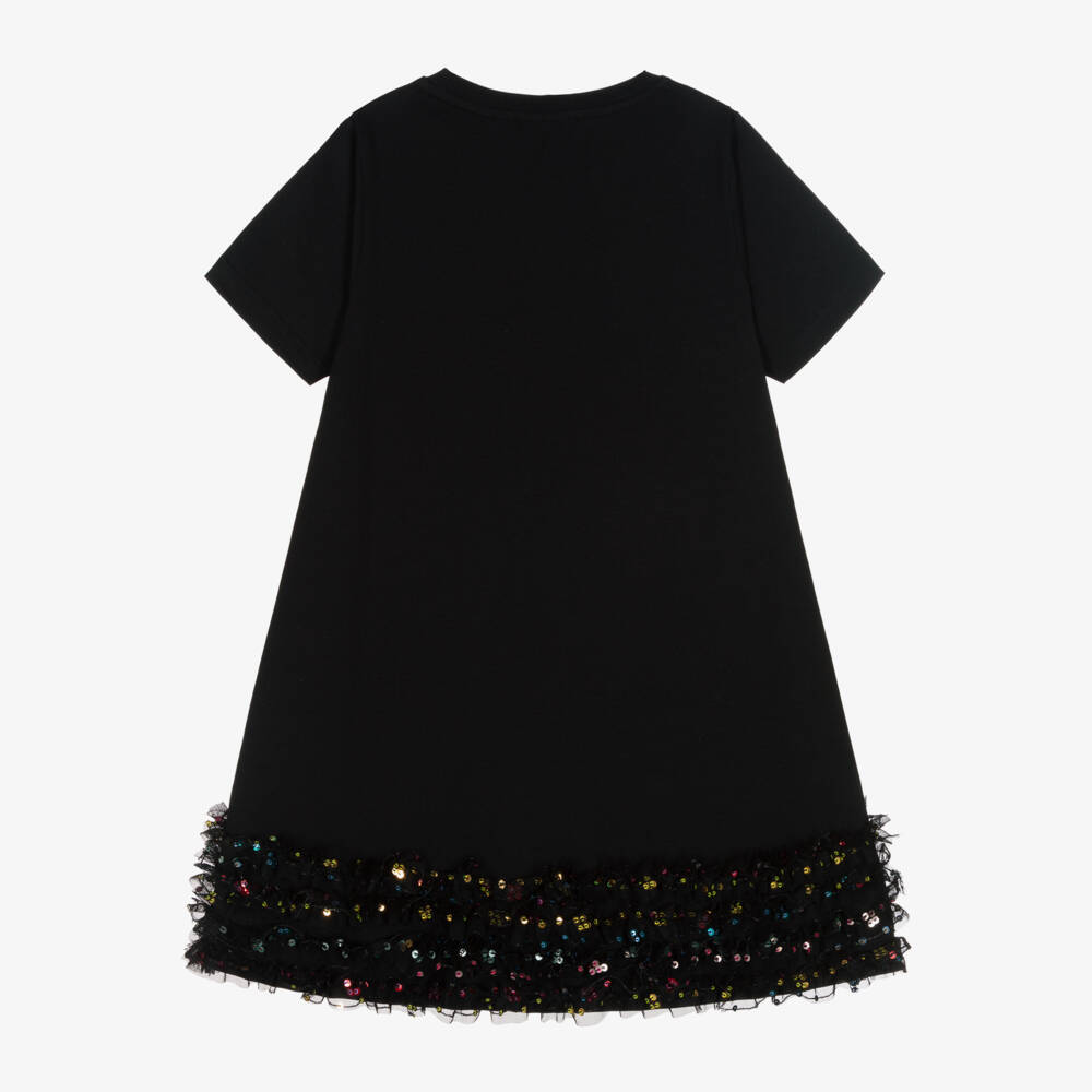 AIGNER-Girls Elegant Black Handbag Dress | Childrensalon Outlet