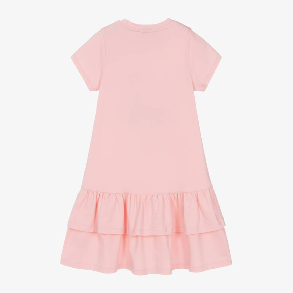 AIGNER-فستان قطني بطبعة حقيبة للبنات | Childrensalon Outlet