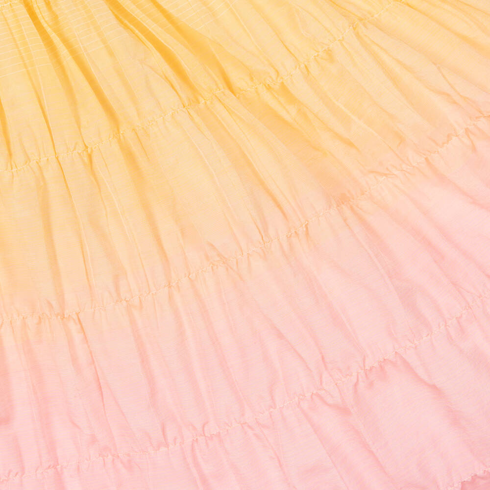 AIGNER-Girls Orange & Pink Ombré Skirt  | Childrensalon Outlet