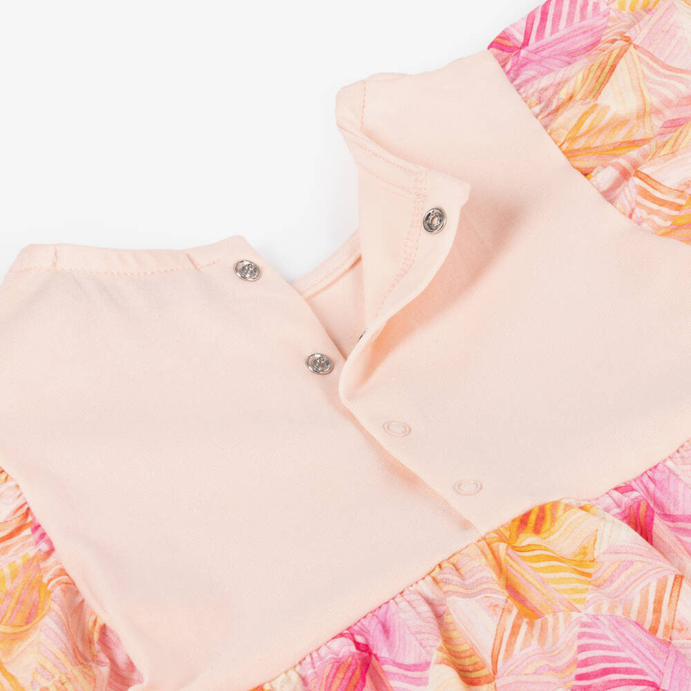 AIGNER-Платье из пастельного хлопка для девочек | Childrensalon Outlet