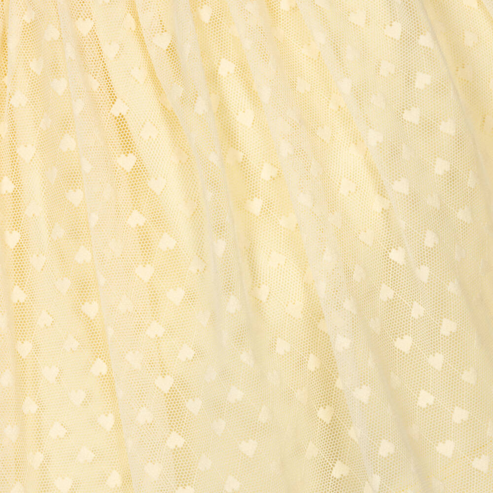 AIGNER-فستان تول أصفر فاتح للبنات | Childrensalon Outlet