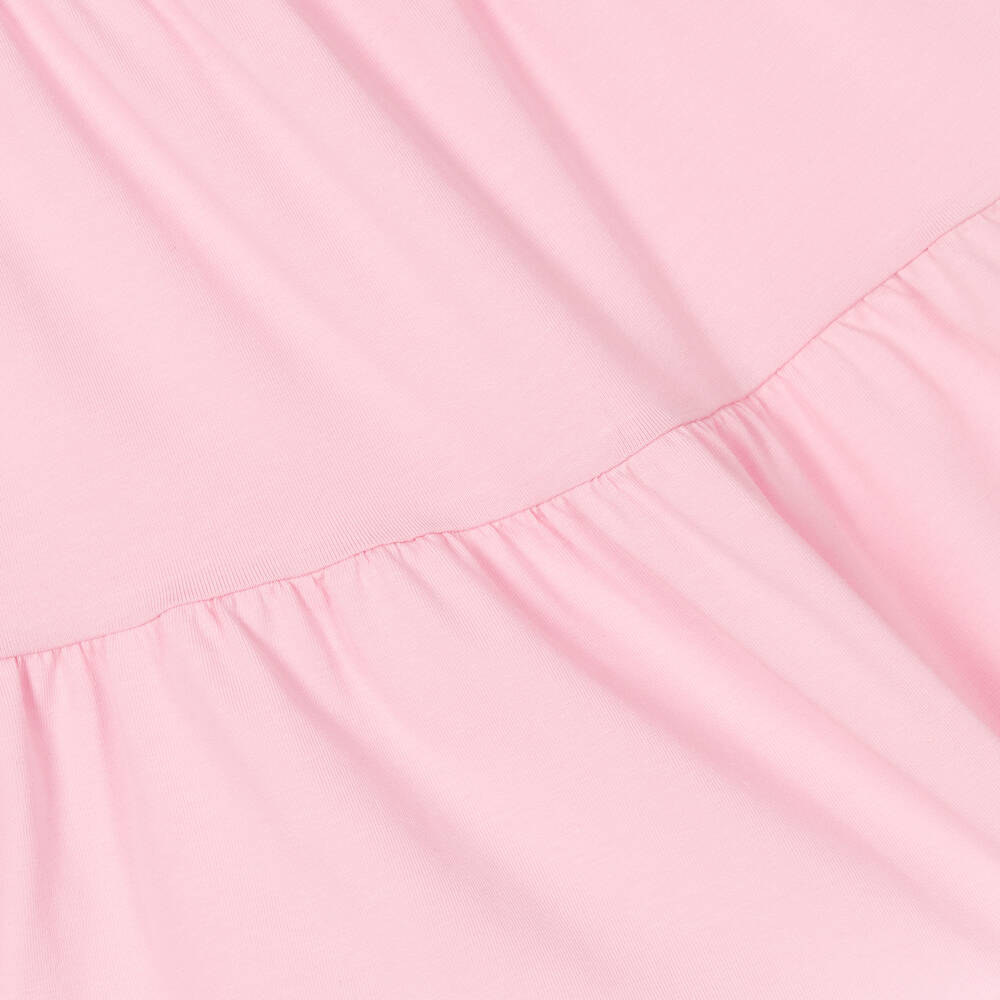 AIGNER-Розовое платье из хлопкового джерси | Childrensalon Outlet