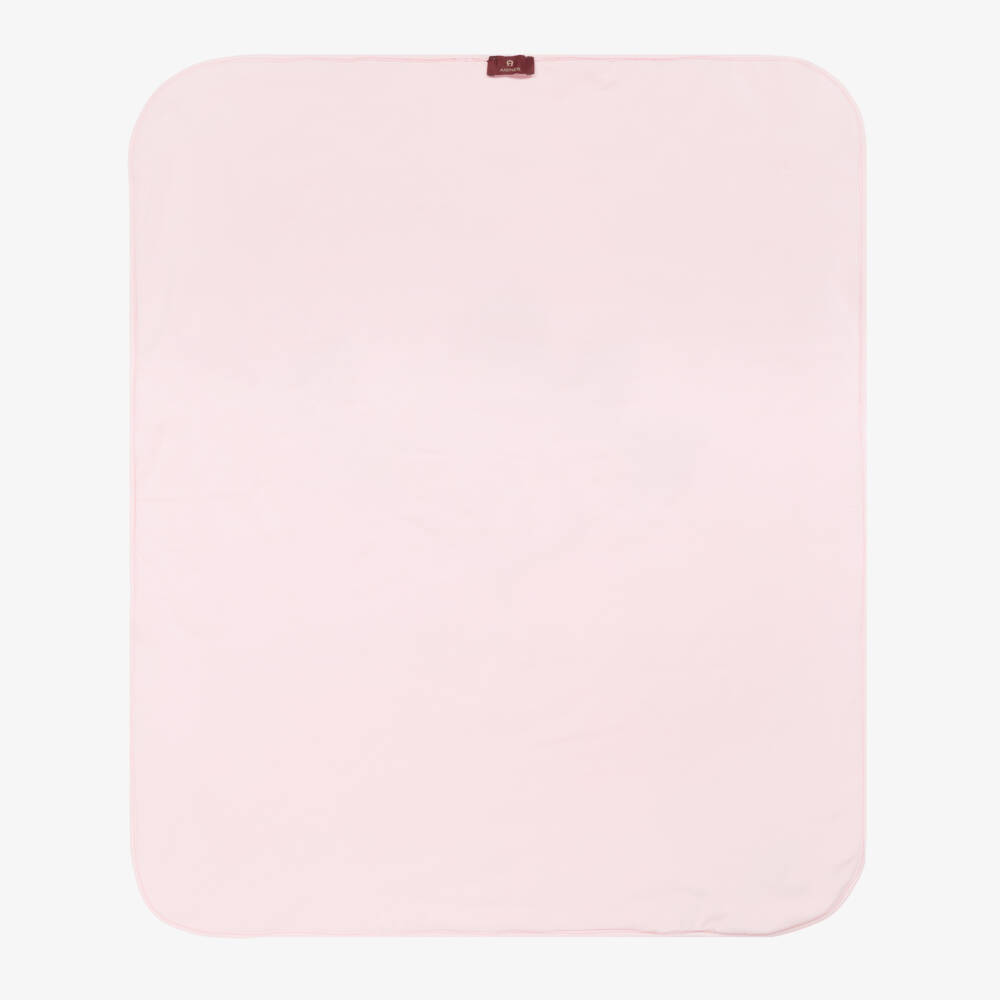 AIGNER-Girls' Pink Floral Foil Blanket | Childrensalon Outlet