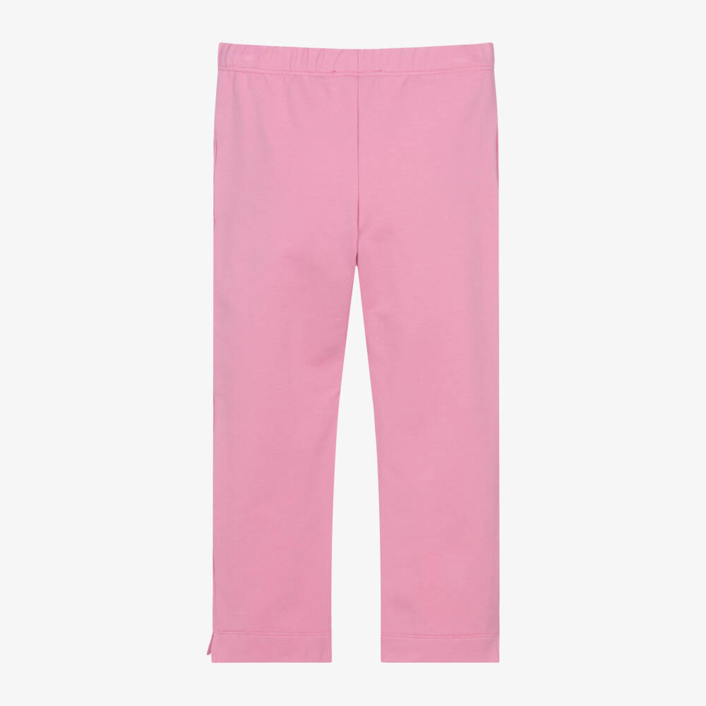 AIGNER-Girls Pink Heart Charm Joggers | Childrensalon Outlet