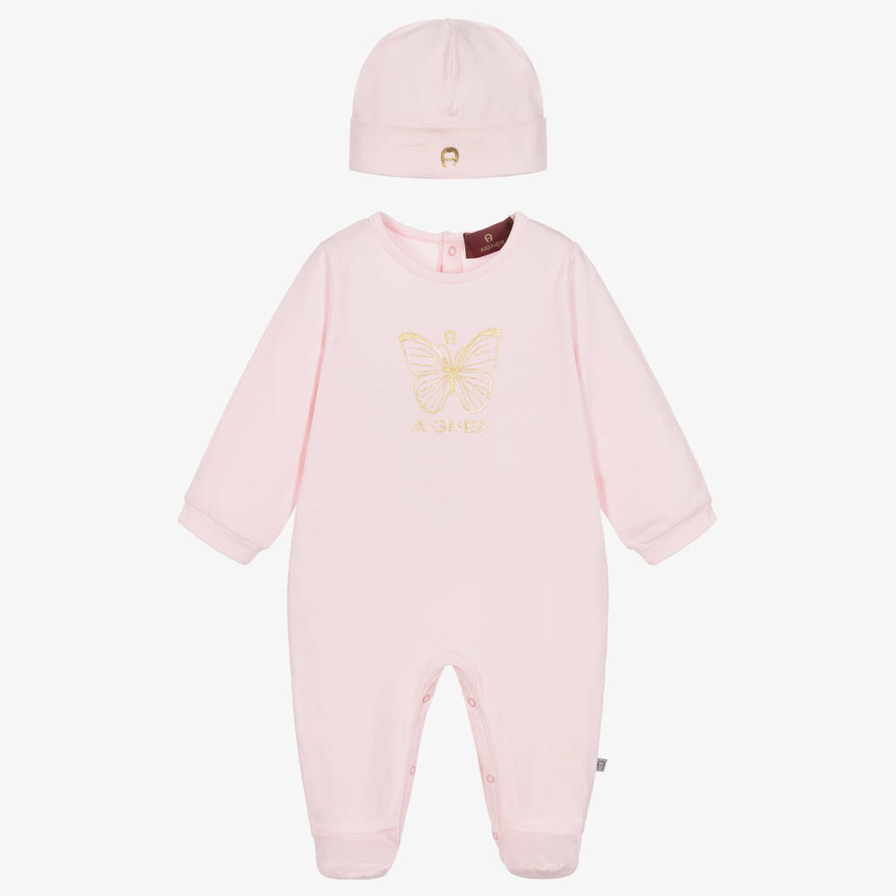 AIGNER - Ensemble dors-bien rose en Pima | Childrensalon