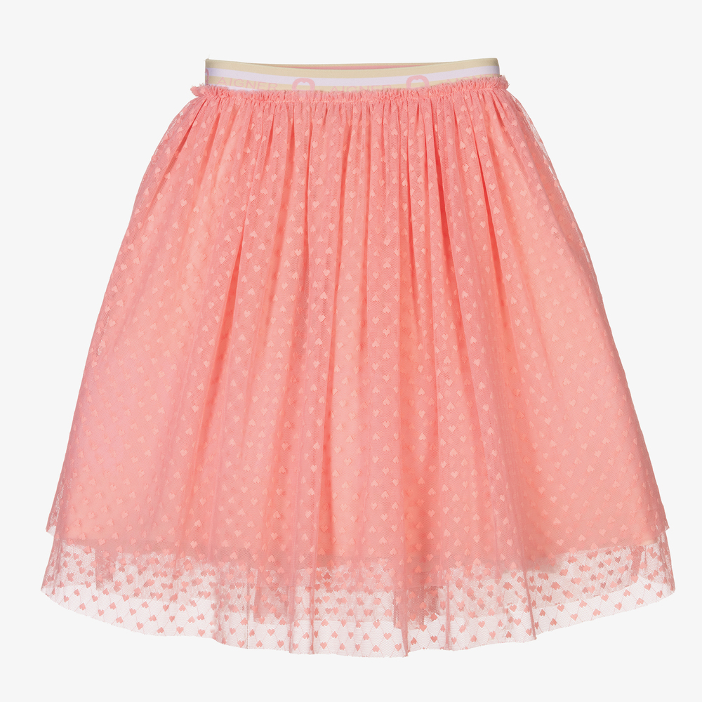 AIGNER - Jupe mi-longue rose Fille | Childrensalon