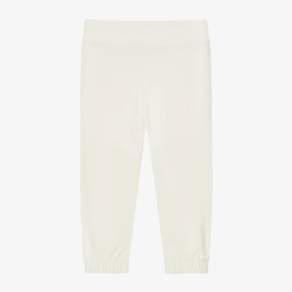AIGNER-Girls Soft Ivory Baby Joggers | Childrensalon Outlet