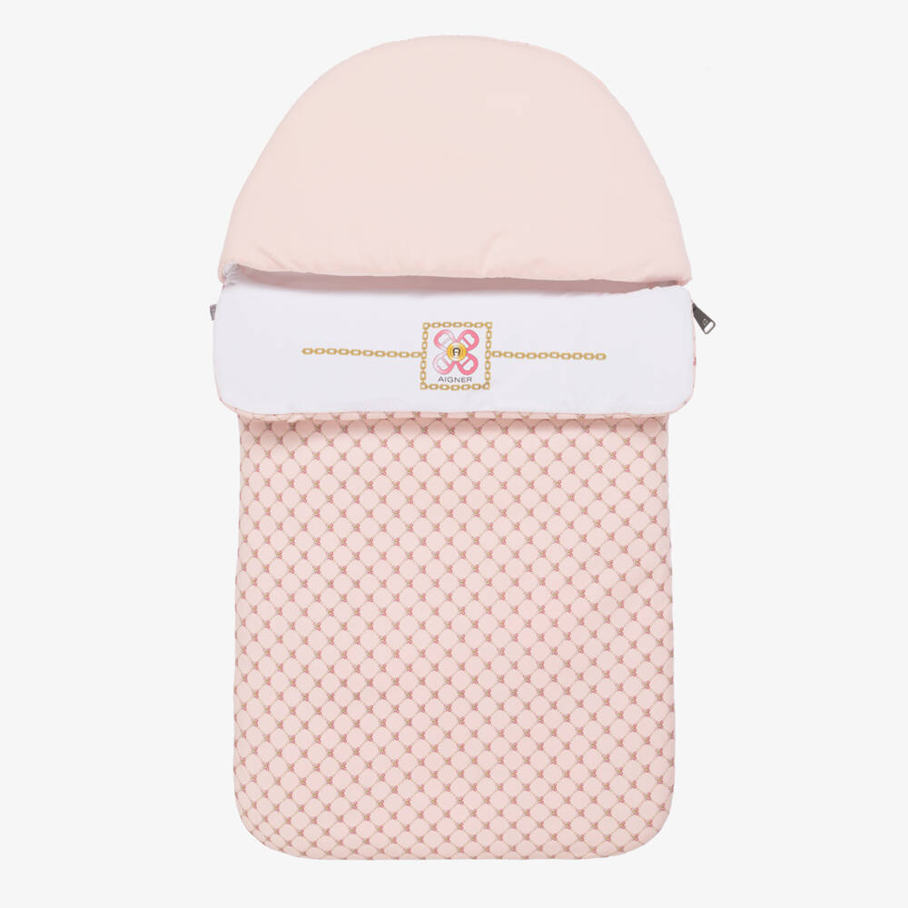 AIGNER-Girls' Soft Pink Pima Nest | Childrensalon Outlet