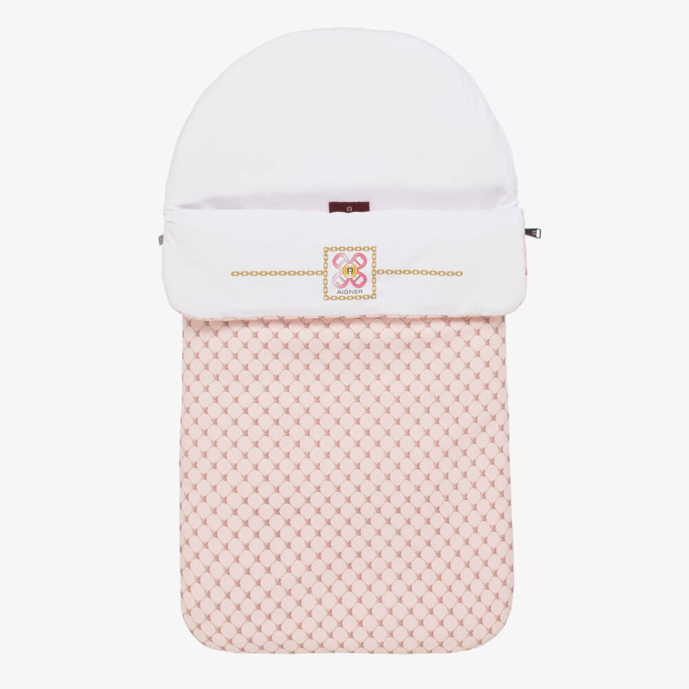 AIGNER-Girls' Soft Pink Pima Nest | Childrensalon Outlet