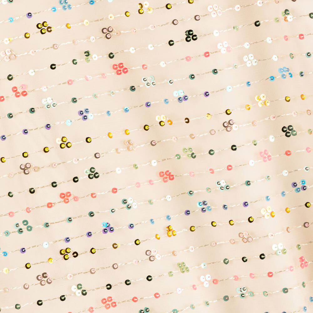 AIGNER-Платье из сверкающего розового тюля для девочек | Childrensalon Outlet