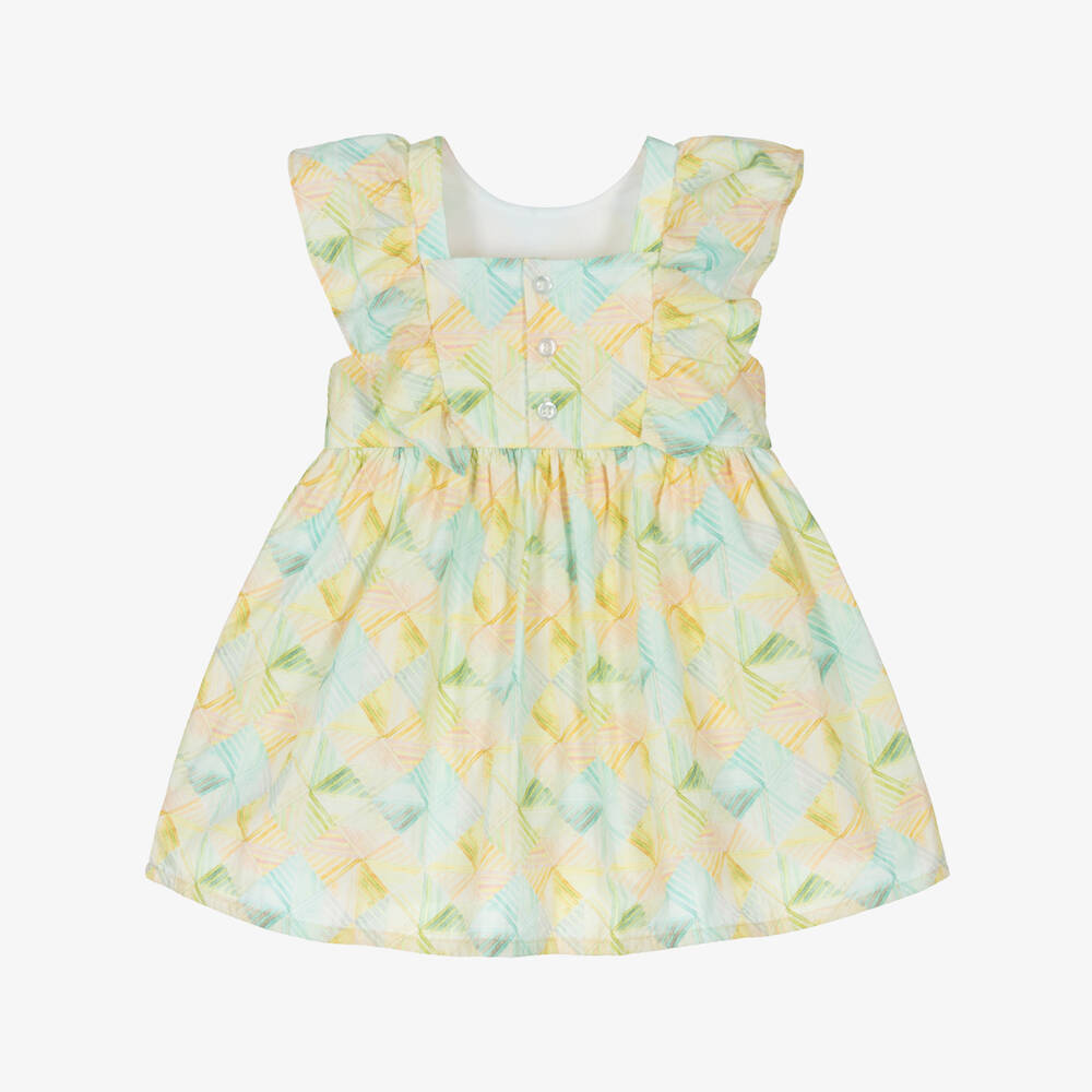 AIGNER-فستان قطني بألوان الباستيل الزاهية للبنات | Childrensalon Outlet