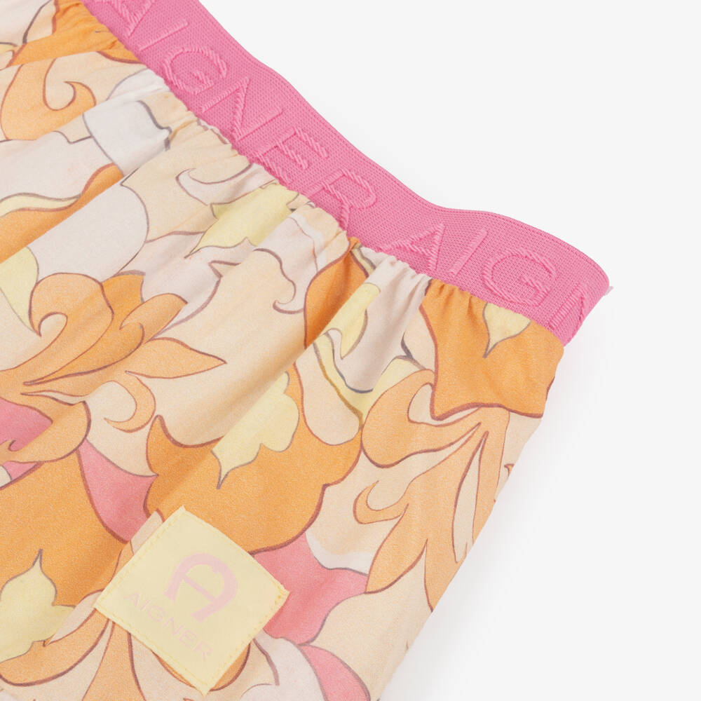 AIGNER-Girls' Vibrant Tiered Cotton Skirt | Childrensalon Outlet