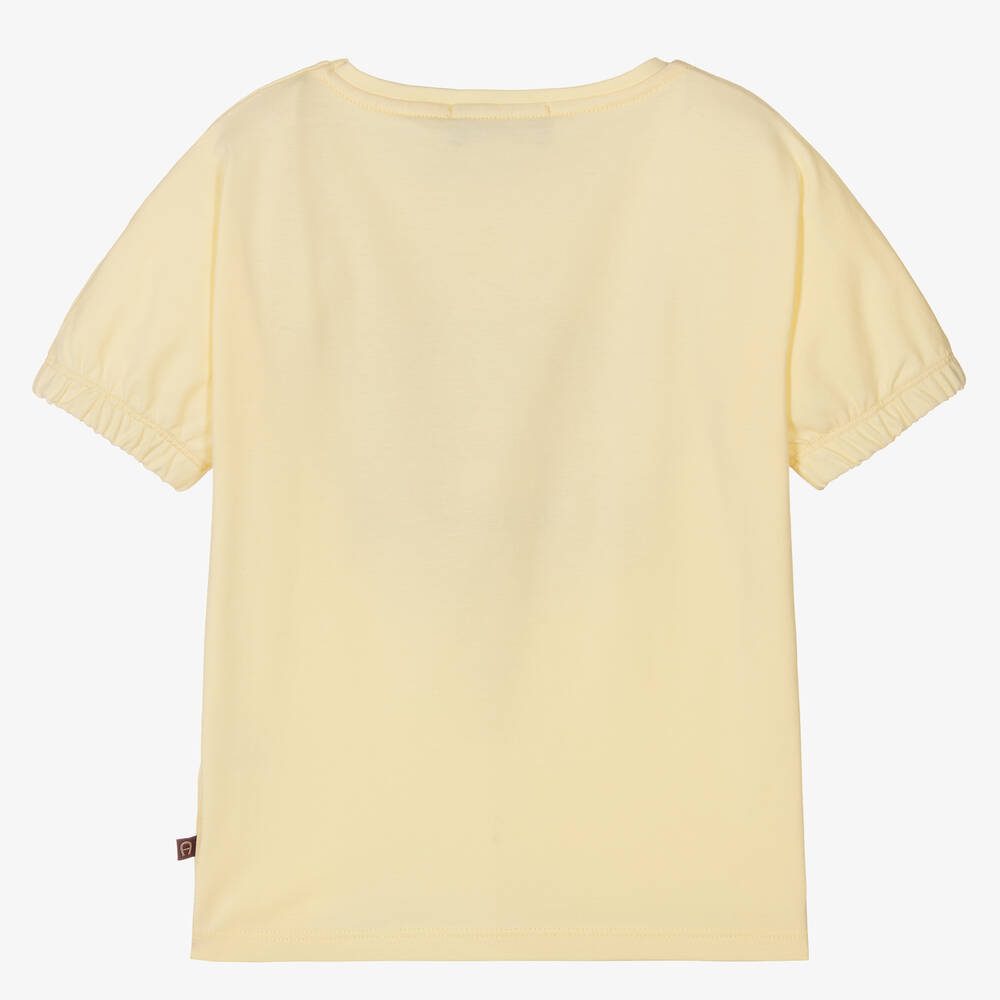 Plain yellow t shirt for girls shop