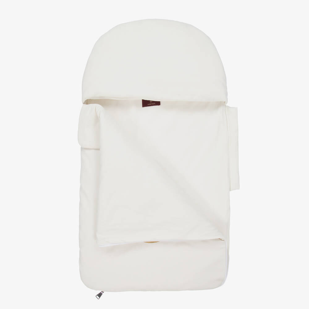 AIGNER-Ivory Pima Cotton Nest (70cm) | Childrensalon Outlet