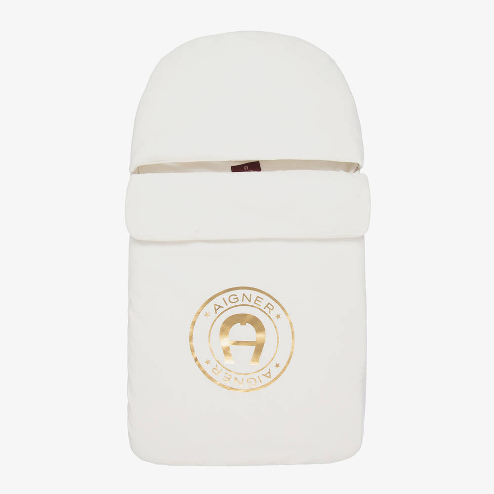 AIGNER-Ivory Pima Cotton Nest (70cm) | Childrensalon Outlet