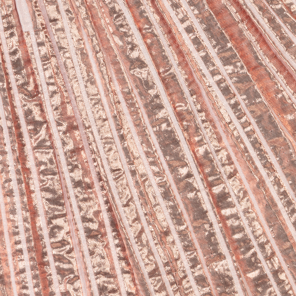 AIGNER-تنورة ميدي لون زهري ميتاليك | Childrensalon Outlet