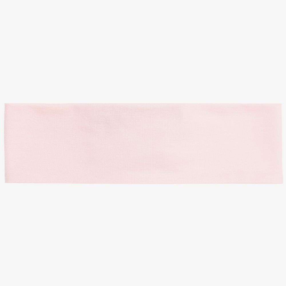 AIGNER-Pink Pima Baby Headband | Childrensalon Outlet