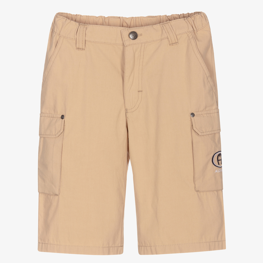 AIGNER - Beige Teen Cargoshorts für Jungen | Childrensalon