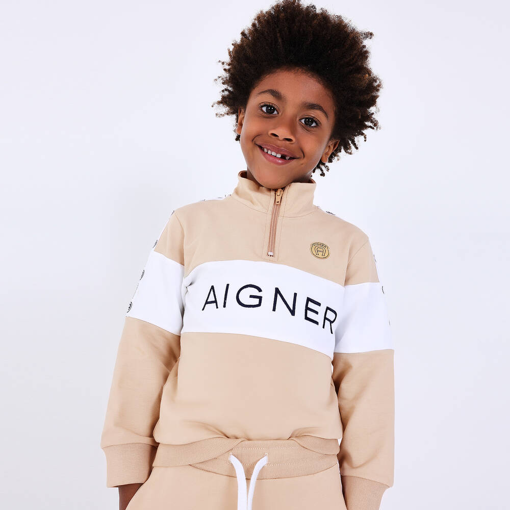 Boys half zip sweatshirt sales