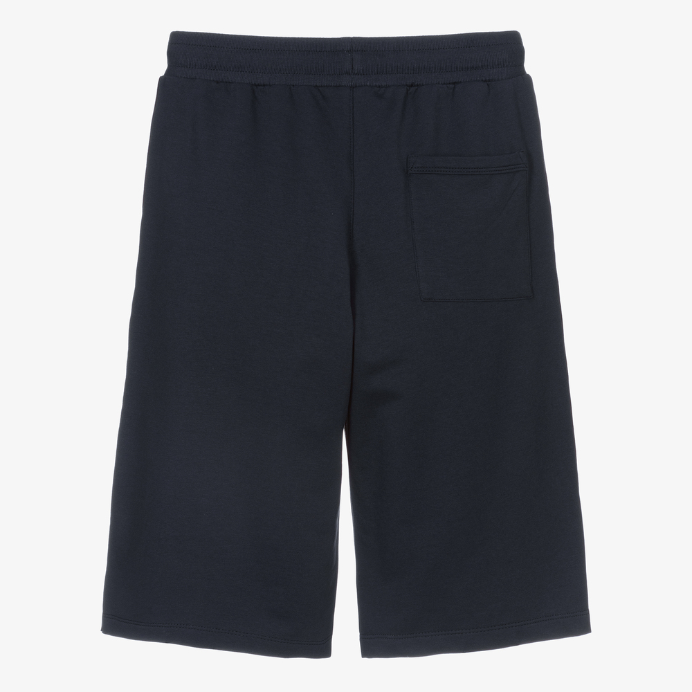 اقنر-شورت تينز ولادي قطن جيرسي لون كحلي | Childrensalon Outlet