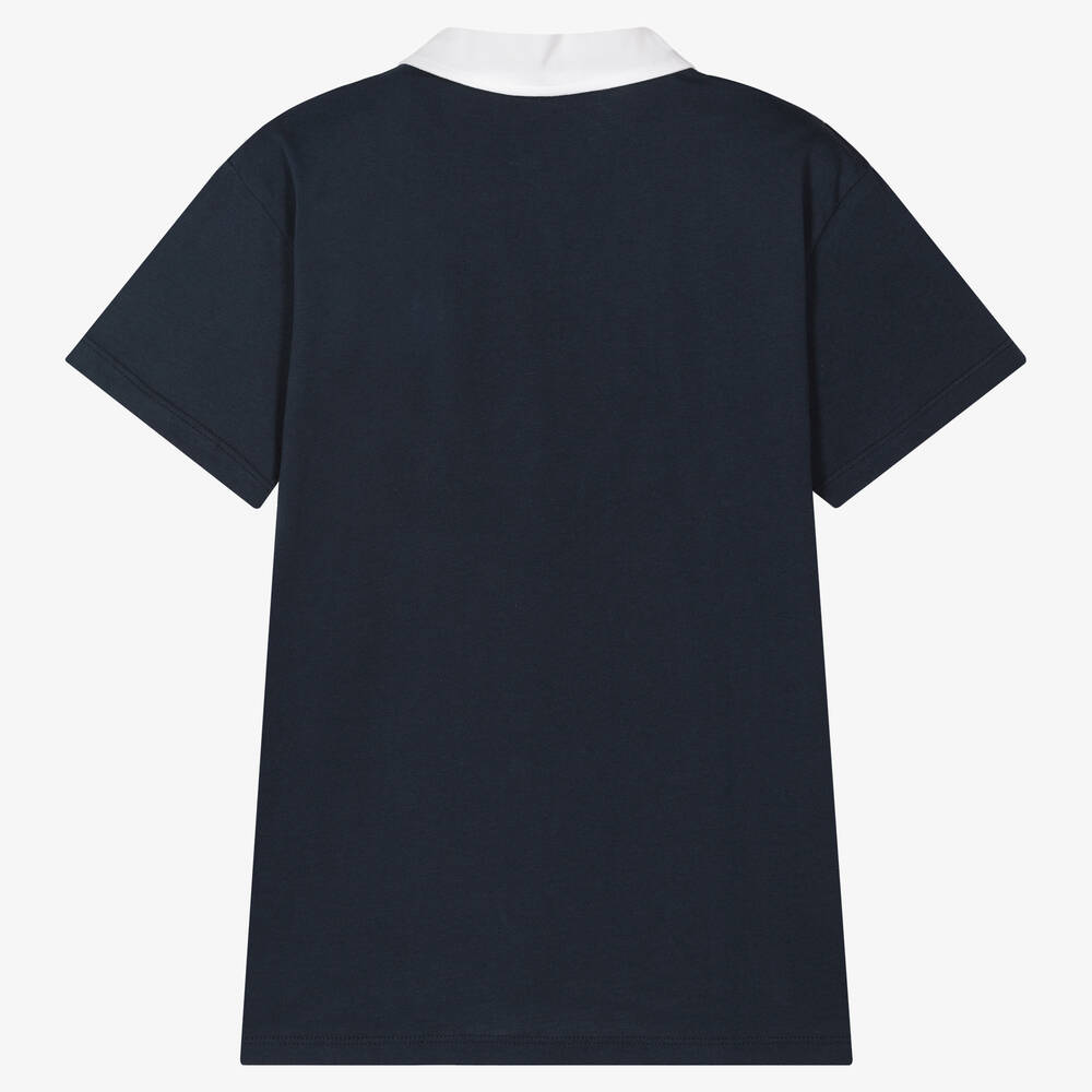 AIGNER-Синяя рубашка поло для подростков | Childrensalon Outlet