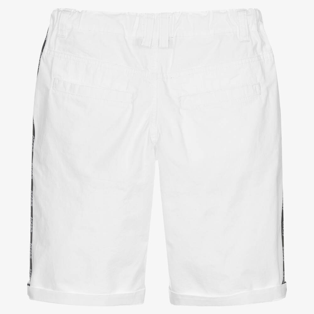 AIGNER-Белые шорты чинос для мальчиков-подростков | Childrensalon Outlet