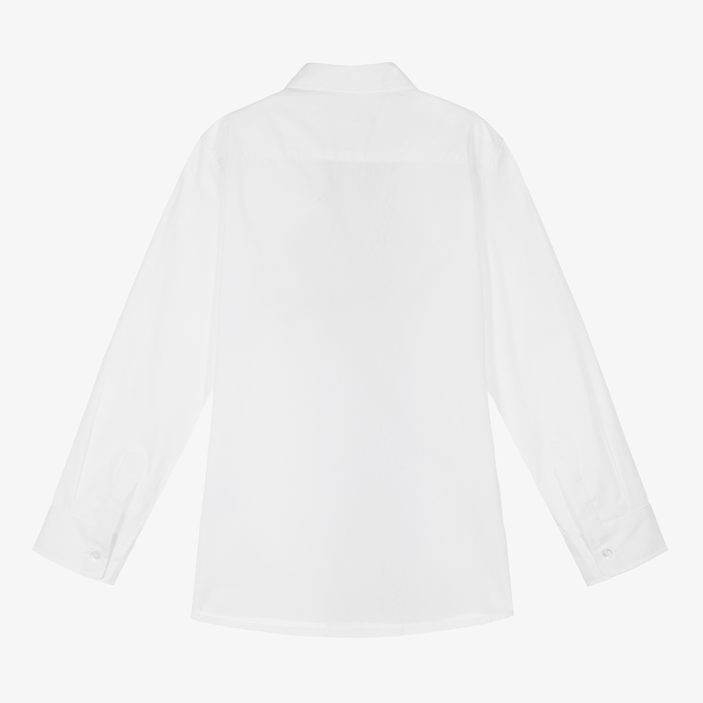 AIGNER-Белая хлопковая рубашка для подростков | Childrensalon Outlet