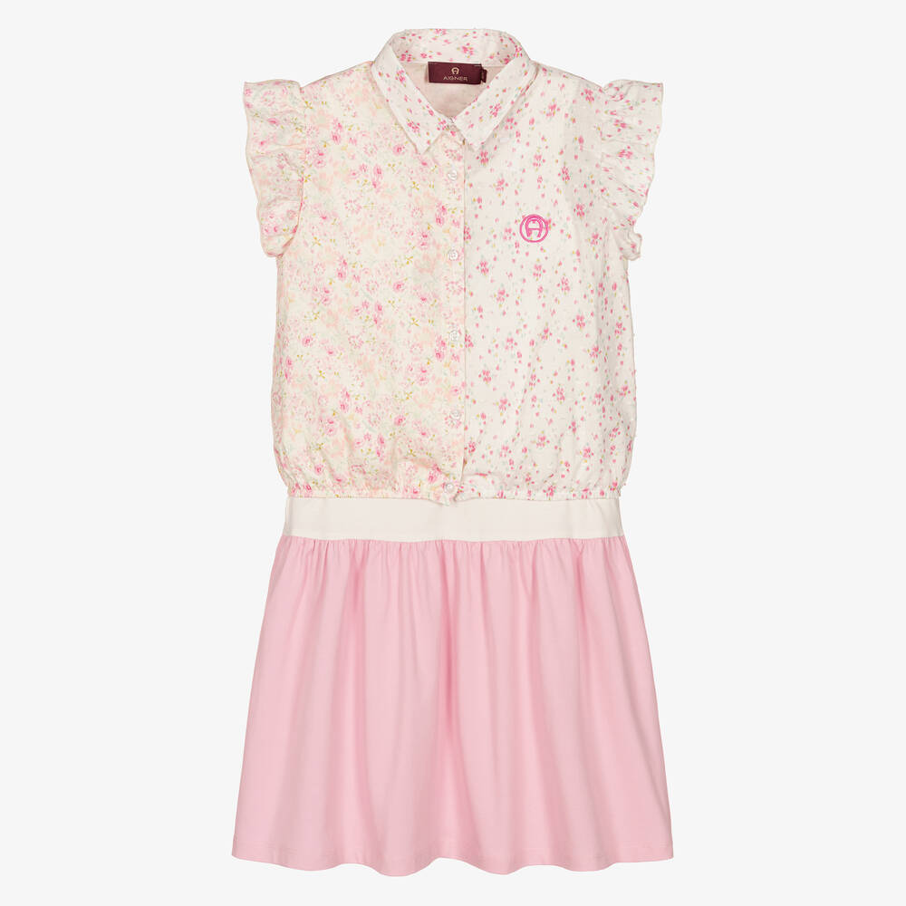 AIGNER-Teen Girls Floral Blouse & Dress Set | Childrensalon Outlet