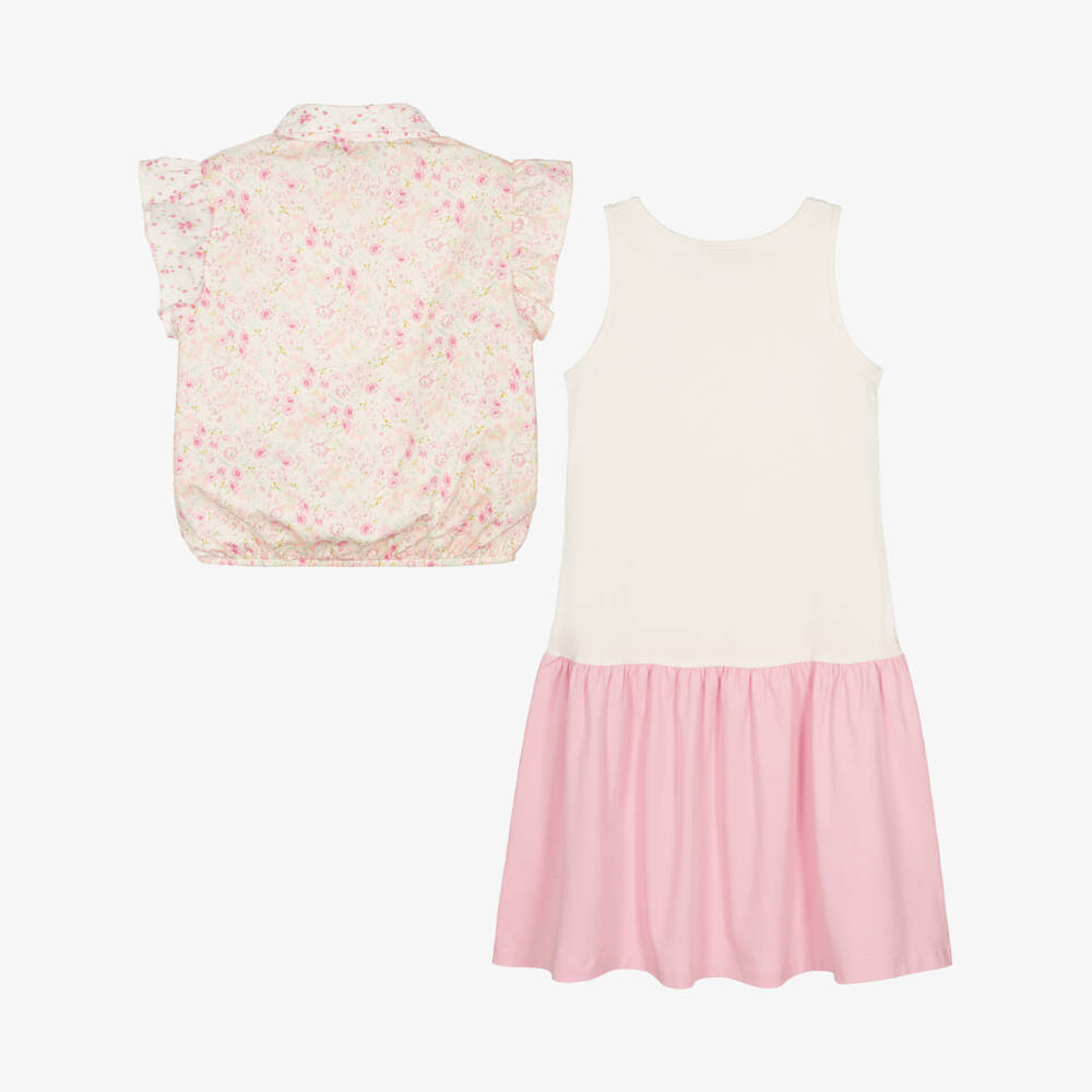 AIGNER-Teen Girls Floral Blouse & Dress Set | Childrensalon Outlet
